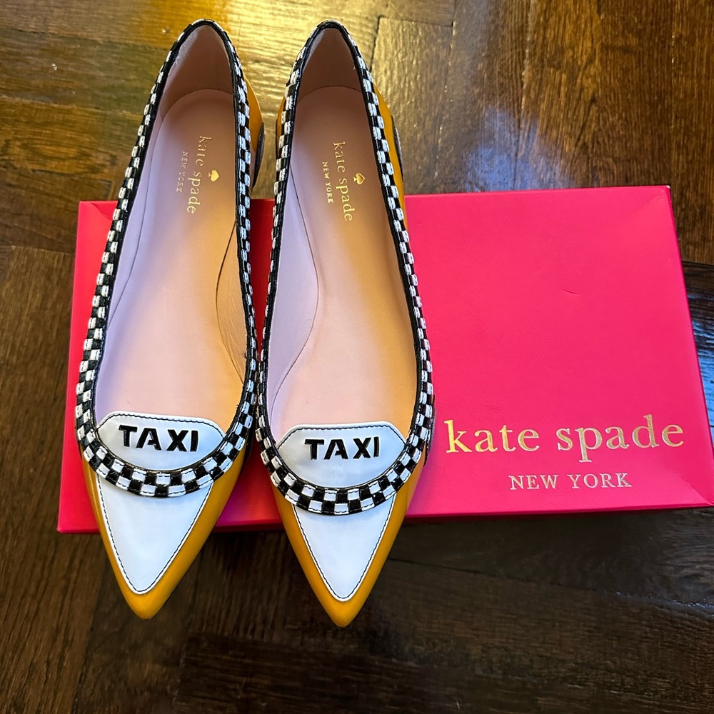 Kate Spade Taxi Flats Women Size 8